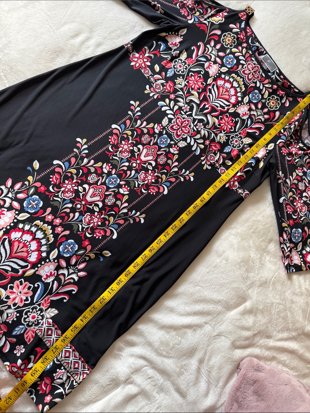 JM Collection Cold- shoulder Dress - Picture 10 of 12